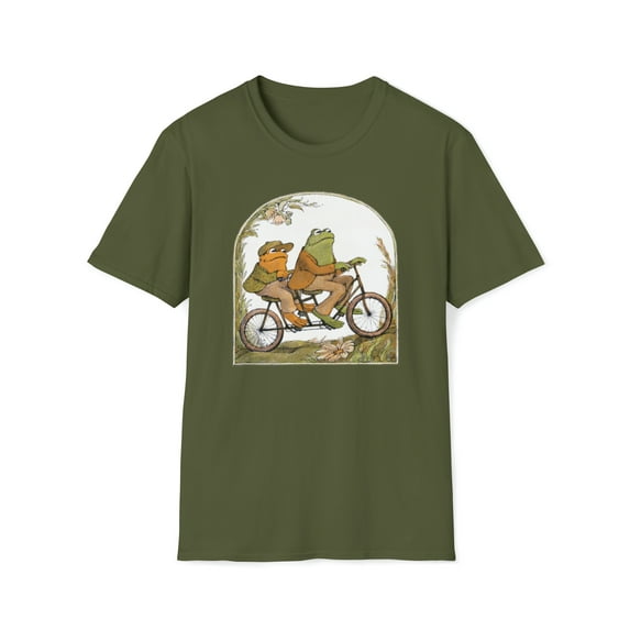 Frog And Toad, Gildan Unisex Softstyle T-Shirt, Lovers Graphic Tee, S-3XL