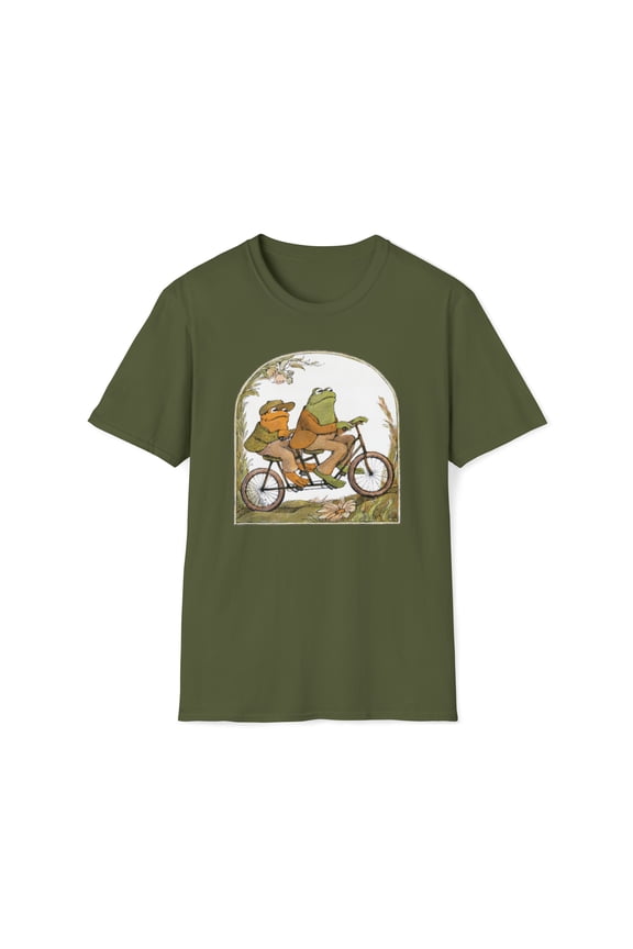 Frog And Toad, Gildan Unisex Softstyle T-Shirt, Lovers Graphic Tee, S-3XL