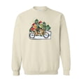 thumbnail image 1 of Frog And Toad Riding A Bike Funny Christmas Book Gift Sweatshirt, 1 of 3