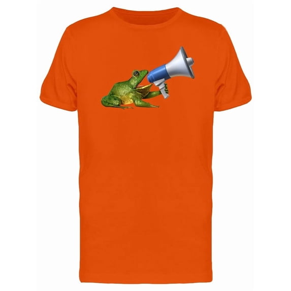 Frog Announcer Tee Men's -Image by Shutterstock