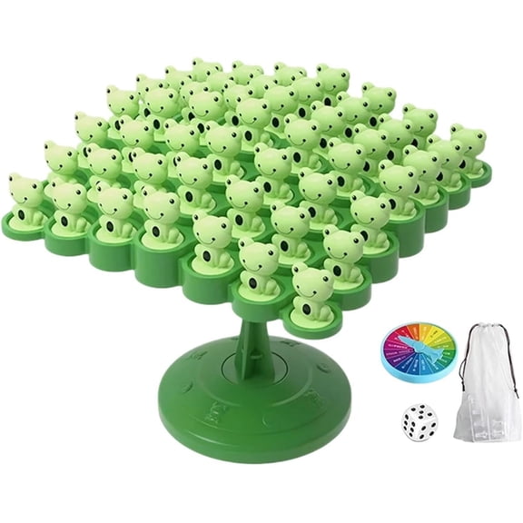 Frog Balance Tree Fun Balancing Board Game - Interactive Supplies, Perfect for Family Game Nights and Parties