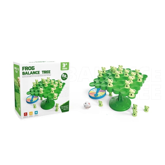 Frog Balance Tree Game,The Frog Balancing Game,Frog Toys,Balance Tree Educational Toys,Two-Player Parent-Child Interactive Family Tabletop Puzzle Montessori Toy,Children Desktop Game Gift.