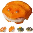 thumbnail image 1 of Frog Bluetooth Earbuds Case for AirPods, Cute Frog Design with 3D Cartoon Character Styles Protective Anti-Scratch Hard Cover for Daily Use and Gifts (Orange, for Airpods pro), 1 of 9