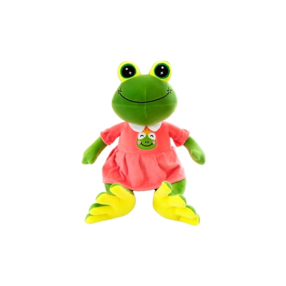 Frog Coach Plush Toy, CS2 Gaming Coach Frog Stuffed Animal, Adorable Plush Frog Mascot for Bedroom Decor & Tournament Viewing Party (Orange 11.81 In)
