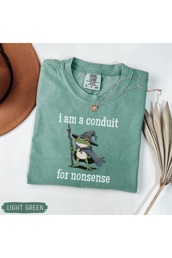 Frog Conduit For Nonsense Wizard Weird Lover Tshirt All Size S-4Xl