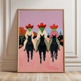 Frog Cowboy Print, Whimsical Western Desert Wall Art , Poster Print ...