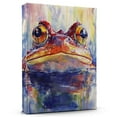 thumbnail image 1 of Frog Cranwells Horned Canvas Wall Art Animal Decor, Frog Cranwells Horned Canvas Prints Wild Animal Artwork for Living Room Bedroom Office 190HD369, 1 of 4