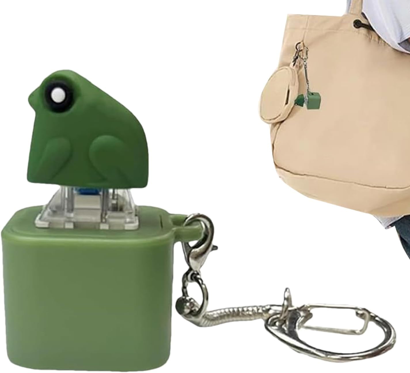 2Pcs Frog Croaking Fidget Toy - Rechargeable Frog Croaking