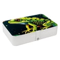 thumbnail image 1 of Frog Decorative PU Leather Jewelry Organizer Box with Removable Compartment: Portable Display Case, 1 of 6