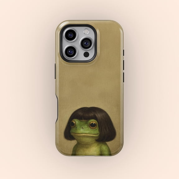 Frog Design Tough Case for Apple iPhone, Dual-Layer Polycarbonate TPU Protective Phone Cover