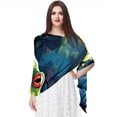 thumbnail image 1 of Frog Elegant Chiffon Yarn Silk Scarf for Women - Translucent and Breathable - 180*73 Size - Fashion Accessory for Summer and Spring, 1 of 6