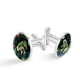 thumbnail image 1 of Frog Elegant Men's Cufflinks for Formal Attire, Crafted in Stainless Steel for Sophisticated Look, for Business Meetings and Special Occasions, 1 of 6