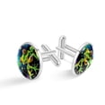 thumbnail image 1 of Frog Elegant Stainless Steel Cufflink and Shirt Clip Set for Formal Attire - for Weddings and Business Meetings, 1 of 6