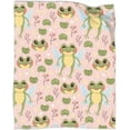 thumbnail image 1 of Frog Fairy Blanket Gifts for Frog Fairy Lover 40 x 50 Inch for Kid,Frog Fairy Fannel Fleece Throw Blanket Super Soft Throws Blanket for Bed Couch Sofa, 1 of 6