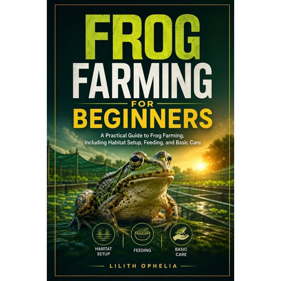 Frog Farming For Beginners: A Practical Guide to Frog Farming, Including Habitat Setup, Feeding, and Basic Care, (Paperback)