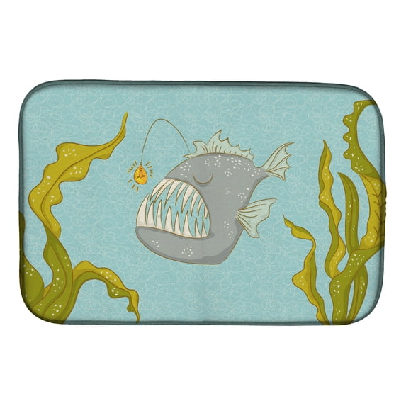 Frog Fish Dish Drying Mat