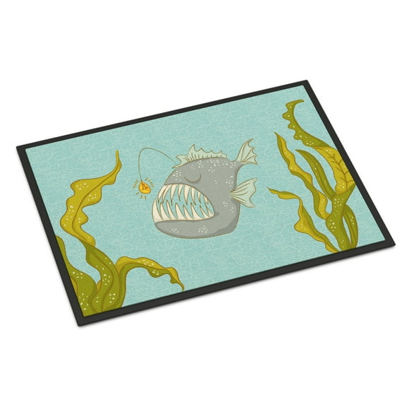 Frog Fish Doormat 18x27