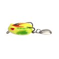 thumbnail image 1 of Frog Fishing Lure 1.3 Inch 0.1 oz, Soft Weedless Frog Bait for Snakehead Bass, Topwater Hollow Body Lure with Weighted Hook, 1 of 5