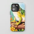 thumbnail image 1 of Frog Flowers For All iPhone Series Tough Phone Case Watercolor Nature Green Yellow Blue, 1 of 7