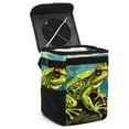thumbnail image 1 of Frog Foldable Car Trash Can with Lid, Leak-Proof, and Hanging Storage Bag - Car Trash Bin/Garbage Can, 1 of 6