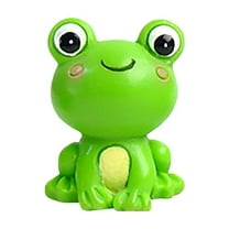 Frog Garden Figurine - Outdoor Decorative Ornament for Courtyard & Terrace,Artistic Frog Statue, Garden Decoration, Resin Craft, Adds Whimsy to Outdoor Spaces Figurines Art Terrace Outdoor(D)