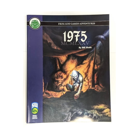 Frog God Games 1975 - MCMLXXV (Swords & Wizardry) New