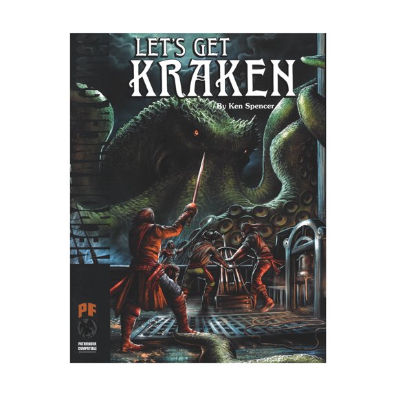 Frog God Games Let's Get Kraken (Pathfinder) New