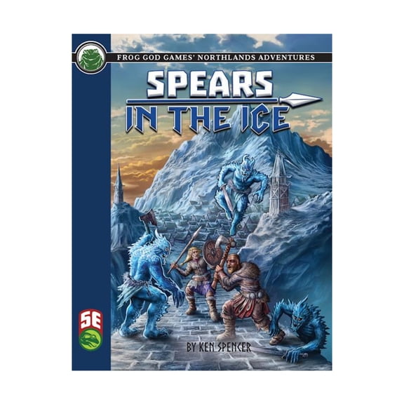 Frog God Games Spears in the Ice (5e) New