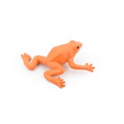 Frog, Golden Mantella, Orange Realistic Rainforest Figure Model Replica Kids Educational Gift 2" F7012 B33