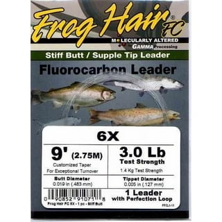Frog Hair Fly Fishing Leader in Fly Fishing 