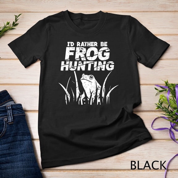 Frog Hunting Unisex T-shirt