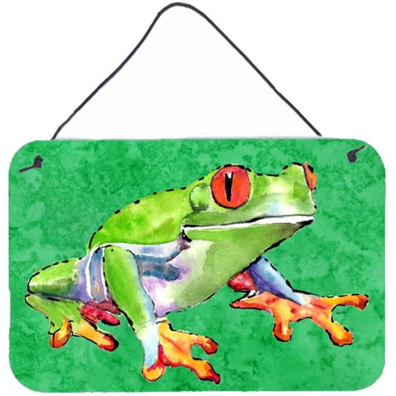 Frog Indoor Aluminium Metal Wall Or Door Hanging Prints