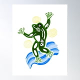Frog Inkiieyes Art Poster , Poster Print Only - Walmart.com