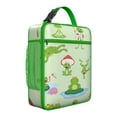 thumbnail image 1 of Frog Insulated Lunch Box Teen Reusable Lunch Tote Bag with Front Pocket Cooler Tote Bag Work Beach, 1 of 6