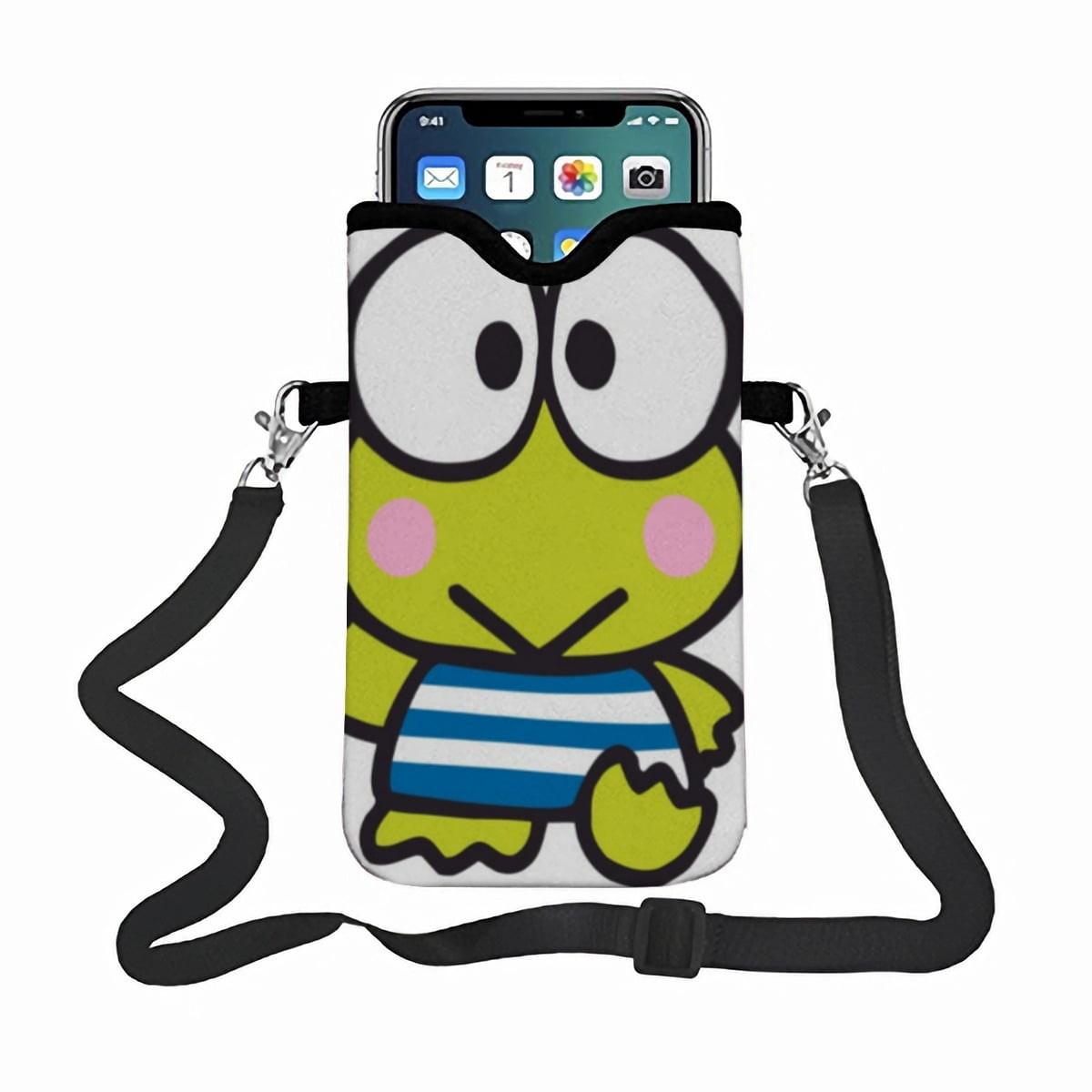 Frog Keroppi mobile phone bag Gifts for Fans Girls And Boys And Children mobile phone bag for Women And boyfriend