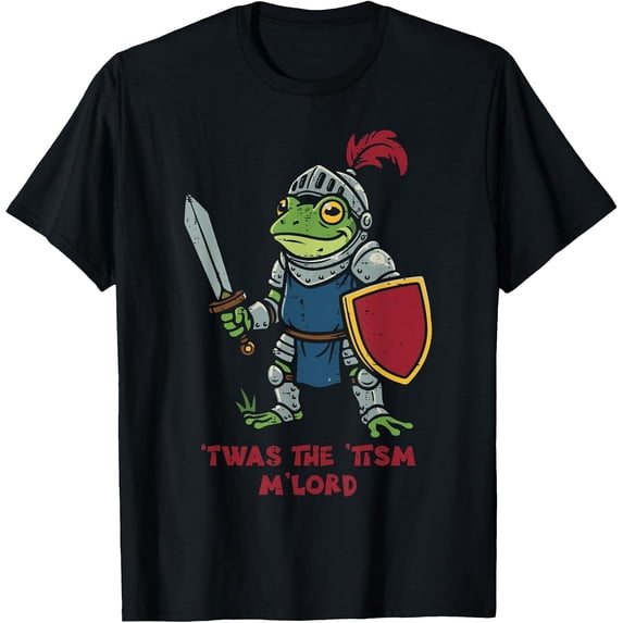 Frog Knight Themed Medieval T-Shirt - Walmart.com