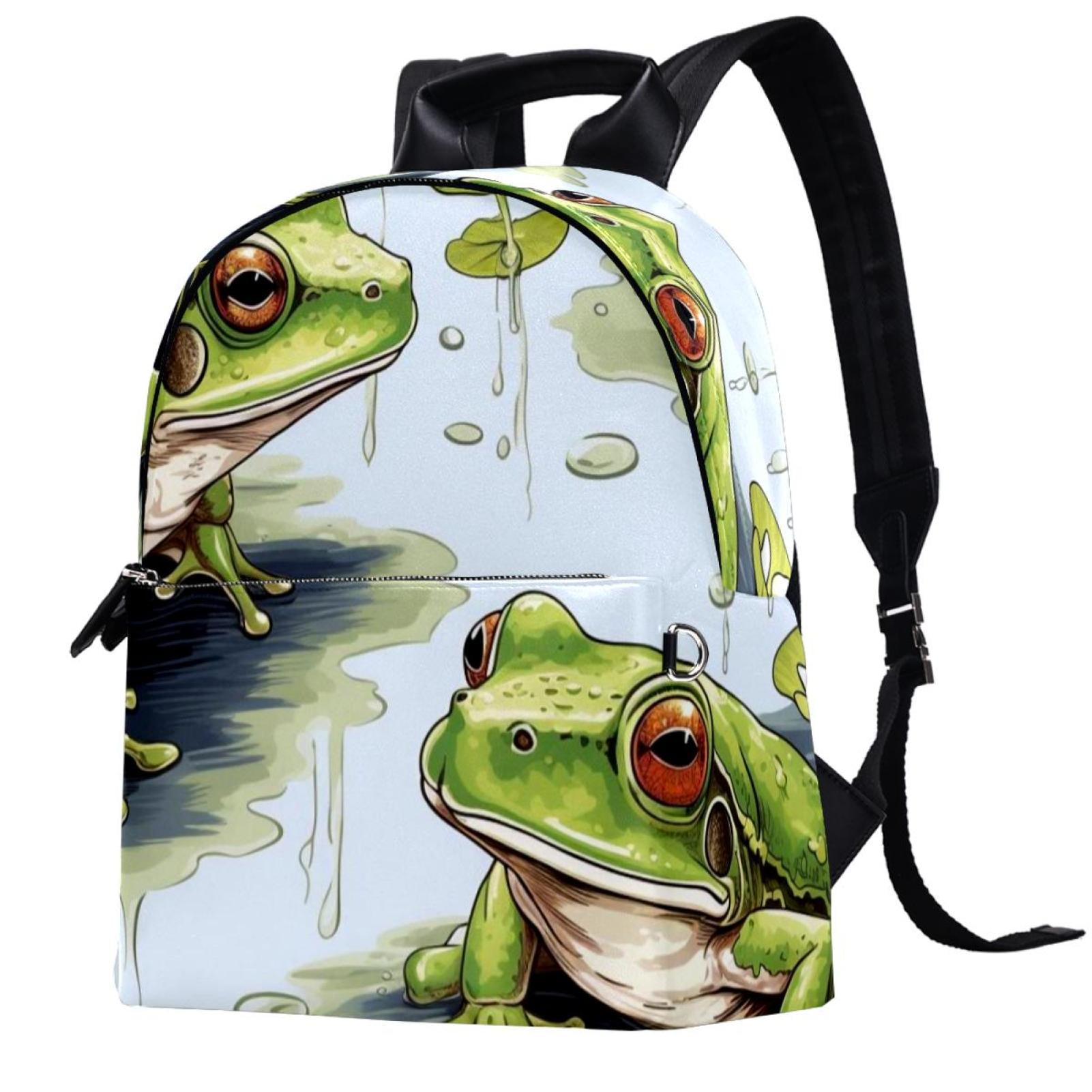 Backpack frog sale