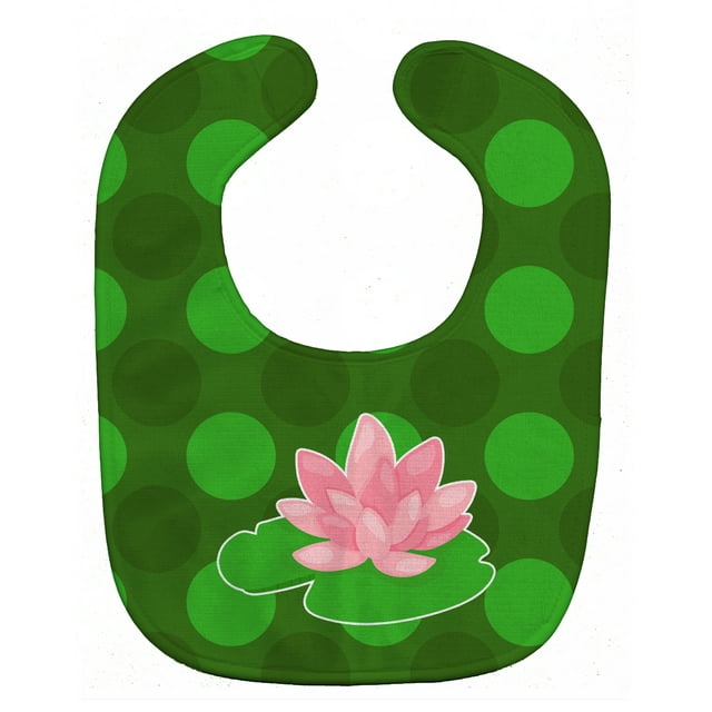 Frog Lily Pad Baby Bib
