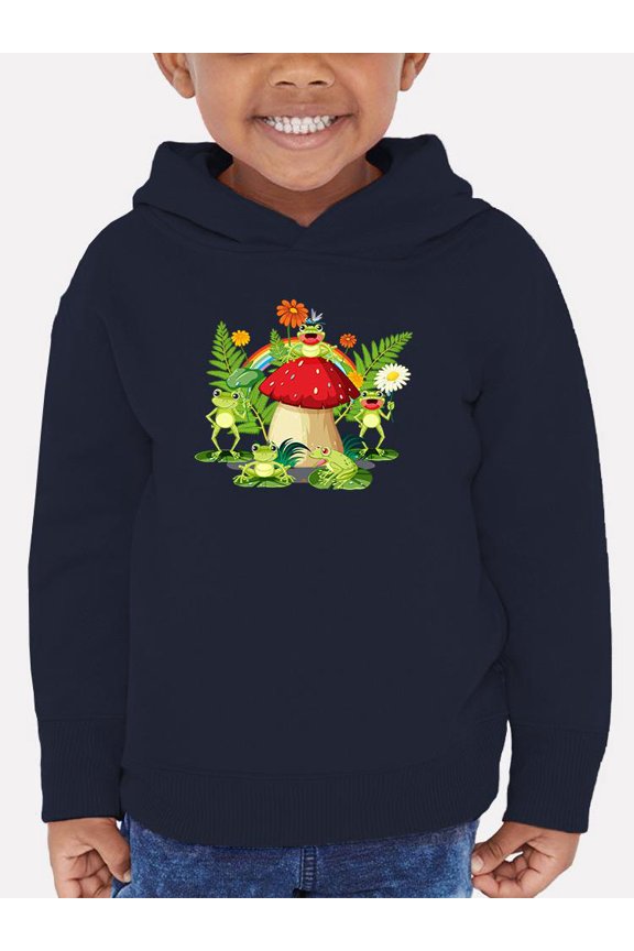 Frog Living In Nature Hoodie Toddler -Image by Shutterstock, 4 Toddler