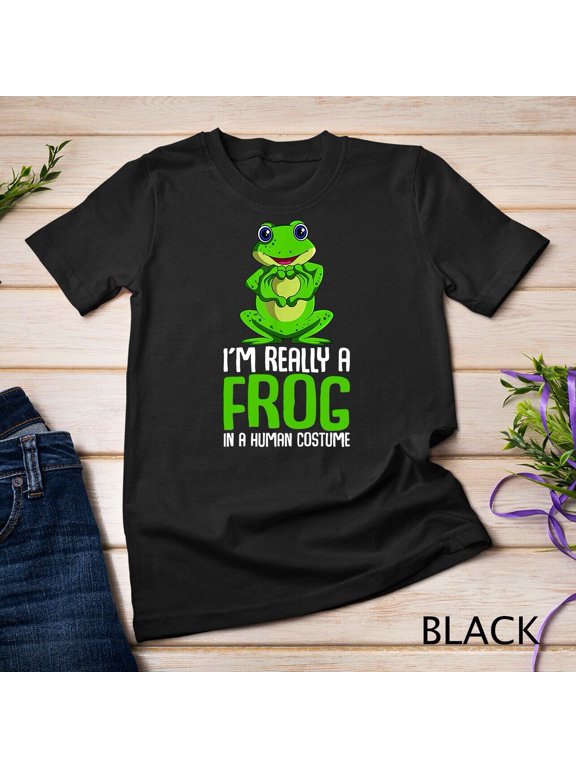 Frog Lover Frogs Costume Kids Girls Boys Unisex T-shirt