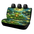 thumbnail image 1 of Frog Moonlight Glow Print Car Accessories Car Rear Seat Covers Fashion Auto Back Seat Protector Decoration Universal Auto Interior, 1 of 6