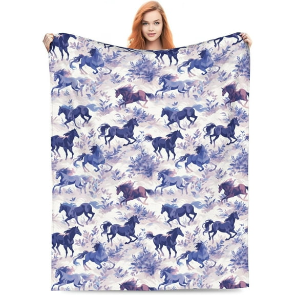 Frog Mushroom Blanket Gifts for Kids Funny Frog Play Guitar Flannel Throw Blankets Soft Comfy Lightweight for Home Decor Couch Bed Sofa 60x50 Inches