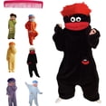 thumbnail image 1 of Frog Onesie, Big Mouth Monster Onesie Pajamas, Unisex Adult Silly Pajamas Plush One Piece Cosplay Suit Loungewear, 1 of 7
