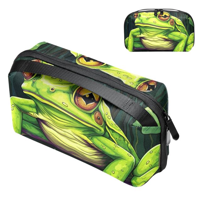 Frog Oxford Fabric Digital Pouch for Electronic Devices, Waterproof