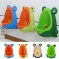 thumbnail image 1 of Frog Pee Training, Cute Potty Training Urinal for Boys with suction cup, Urinals for Toddler Boy, 1 of 7