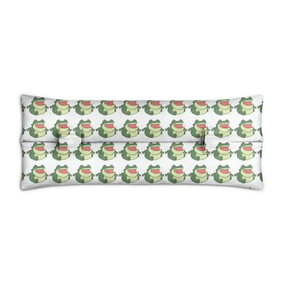Frog & Plant Print Post-Surgery Seatbelt Pillow - Mastectomy Breast Cancer Heart Surgery Recovery Pad with Secure Straps & Machine Washable (Forest Theme)