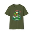 thumbnail image 1 of Frog Playing Guitar, Gildan Unisex Softstyle T-Shirt, Graphic Tee, S-3XL, 1 of 3