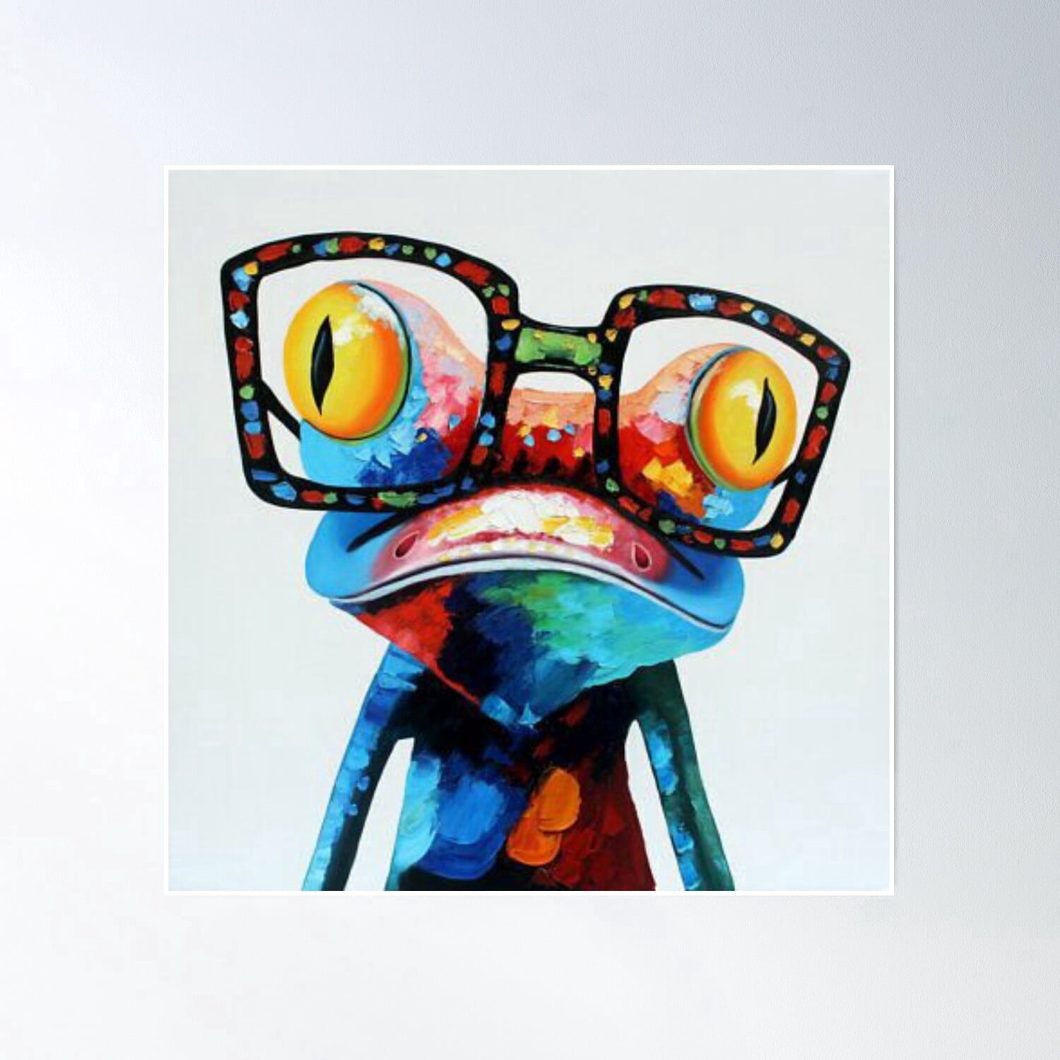 Frog Poster , Poster Print Only - Walmart.com