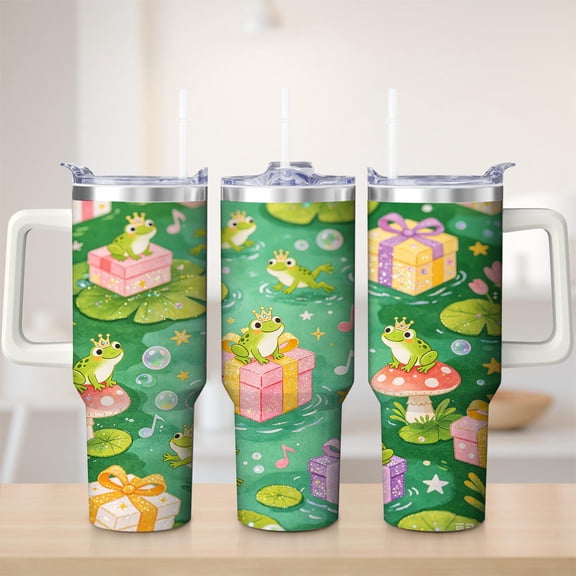 Frog Prince Gift Box Stainless Steel Tumbler, 30oz