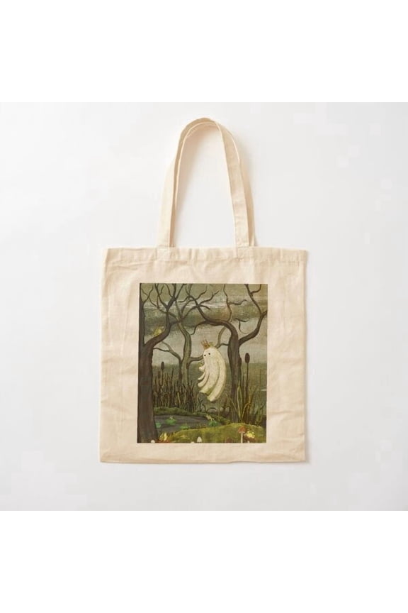 Frog Prince Style 01 Canvas Tote Bags, Reusable Shopping Bag